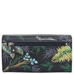 Anuschka Rainforest Beauties Accordion Flap Wallet