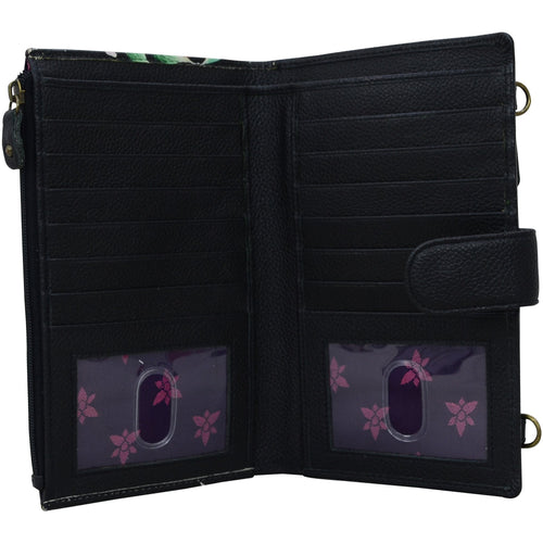 Anuschka Playful Zebra Smartphone Wallet