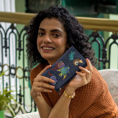 Anuschka Mystical Reef Three Fold Clutch Wallet