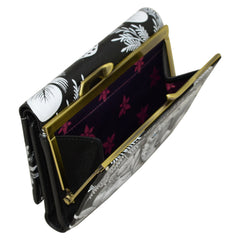 Anuschka Cleopatra's Leopard Triple Fold French Wallet