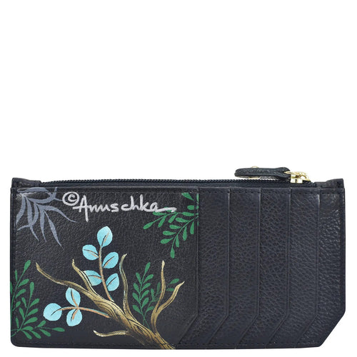 Anuschka Rainforest Beauties RFID Blocking Card Case