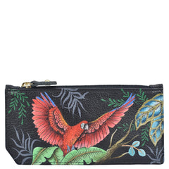 Anuschka Rainforest Beauties RFID Blocking Card Case