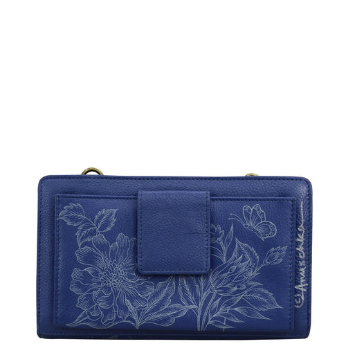 Anuschka Garden of Delights Wallet Crossbody