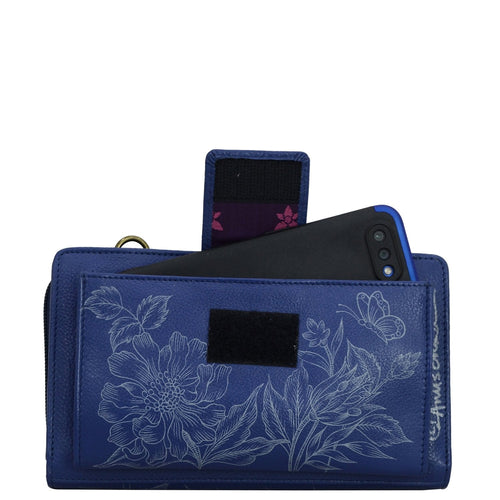Anuschka Garden of Delights Wallet Crossbody