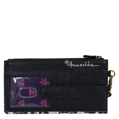 Anuschka Playful Zebras Wristlet Organizer