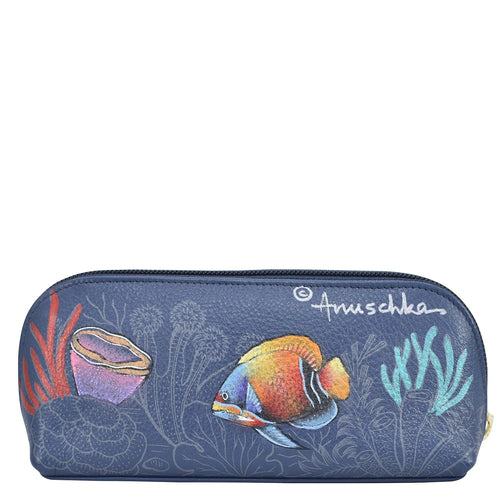 Anuschka Mystical Reef Cosmetic and Eyeglass Pouch
