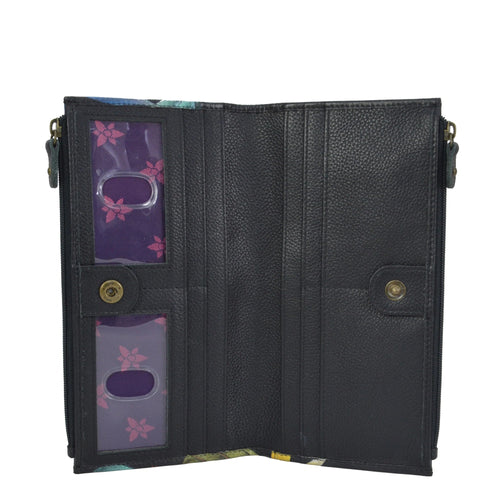 Anuschka Happy Panda Two Fold Wallet