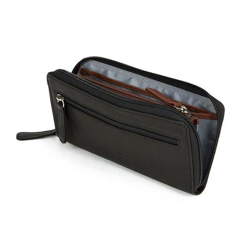 Osgoode Marley RFID Zip Around Accordion Leather Wallet