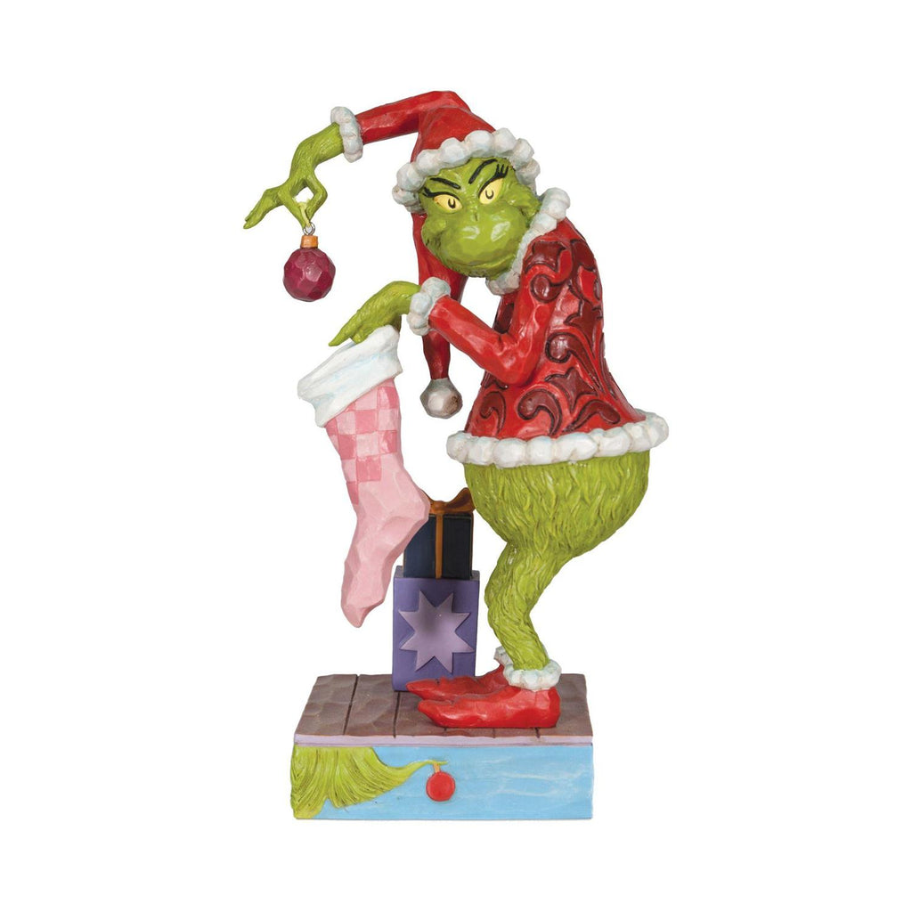 The Grinch Stealing Ornaments