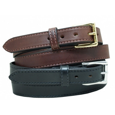 1.5" Stitched Harness Leather Work Belt