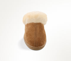 Minnetonka Sheepskin Clog Slipper - Tan