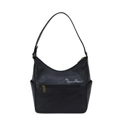Anuschka Hummingbird Black Classic Hobo