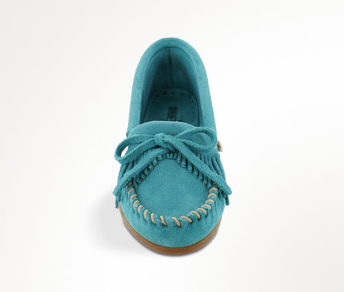 Kilty Moccasin - Turquoise