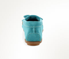 Minnetonka Kilty Moccasin - Turquoise
