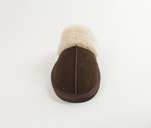 Chesney Slipper - Chocolate