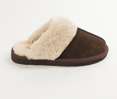 Minnetonka Chesney Slipper - Chocolate