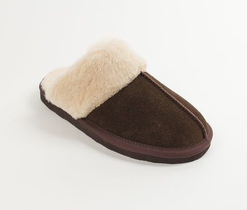 Minnetonka Chesney Slipper - Chocolate