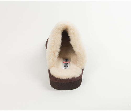 Minnetonka Chesney Slipper - Chocolate