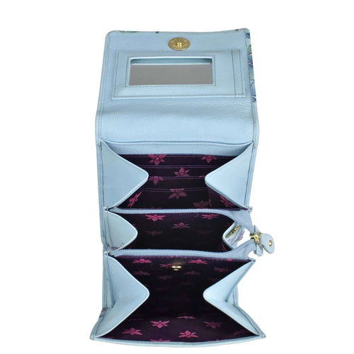 Anuschka Underwater Beauty Triple Compartment Crossbody