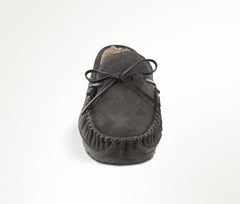 Minnetonka Casey Slipper - Charcoal