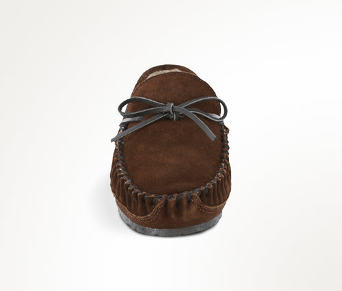 Minnetonka Casey Slipper - Chocolate