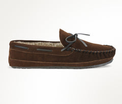 Minnetonka Casey Slipper - Chocolate