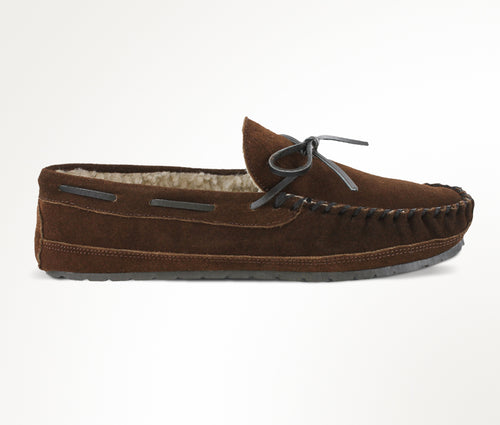 Minnetonka Casey Slipper - Chocolate