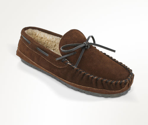 Minnetonka Casey Slipper - Chocolate