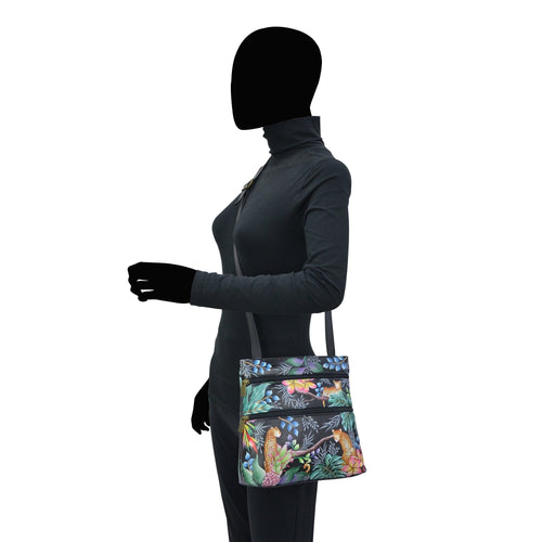 Anuschka Jungle Queen Medium Crossbody