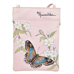 Anuschka Butterfly Melody Mini Crossbody