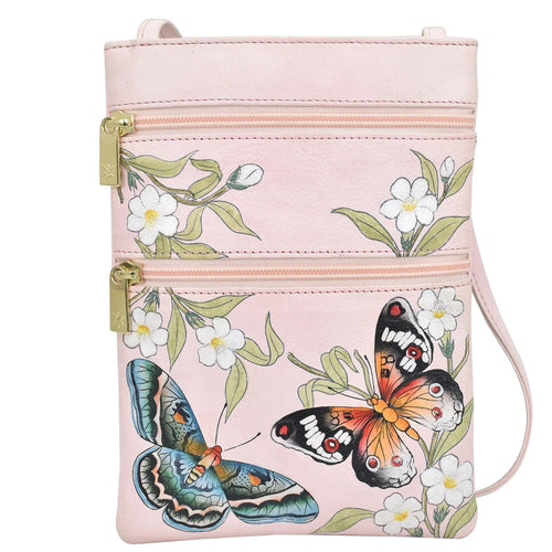 Anuschka Butterfly Melody Mini Crossbody