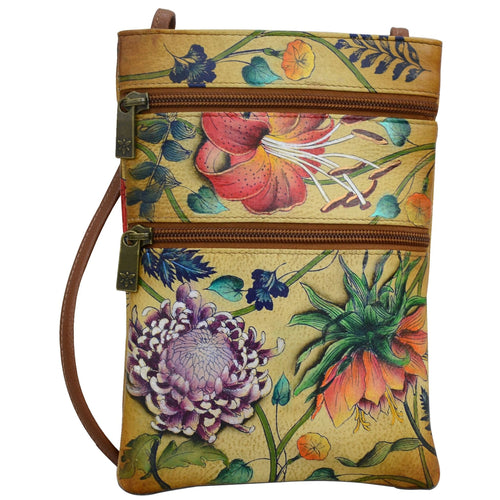 Anuschka Caribbean Garden Mini Crossbody