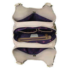 Anuschka African Adventure Triple Compartment Satchel