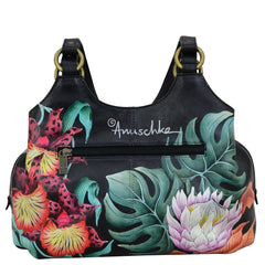 Anuschka Island Escape Triple Compartment Satchel