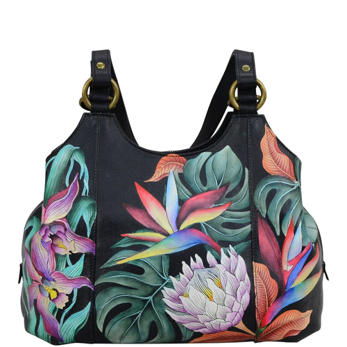 Anuschka Island Escape Triple Compartment Satchel