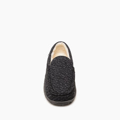 Minnetonka Men's Eco Elm Slipper - Black