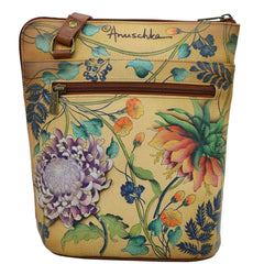 Anuschka Caribbean Garden Crossbody Organizer