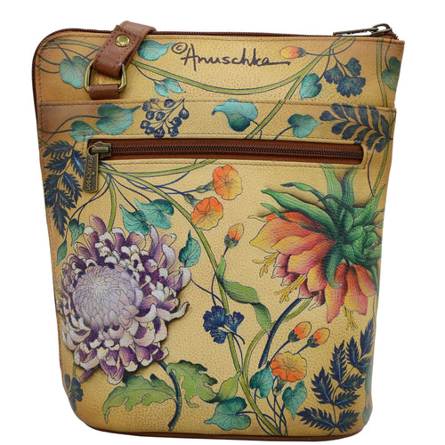 Anuschka Caribbean Garden Crossbody Organizer