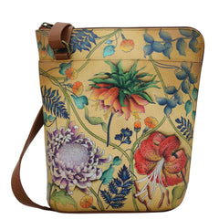 Anuschka Caribbean Garden Crossbody Organizer