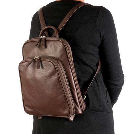 bridge leather backpack Osgoode Marley Leather Organizer Backpack Bag – The Covered Bridge and Leather Shop