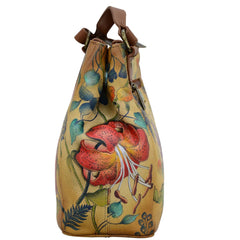 Anuschka Caribbean Garden Triple Compartment Crossbody
