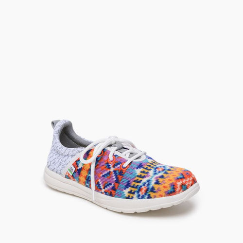 Minnetonka Eco Anew Sneakers - Orange Sunset