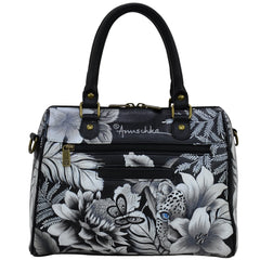 Anuschka Cleopatra's Leopard Zip Around Satchel