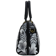 Anuschka Cleopatra's Leopard Zip Around Satchel