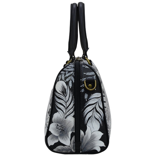 Anuschka Cleopatra's Leopard Zip Around Satchel