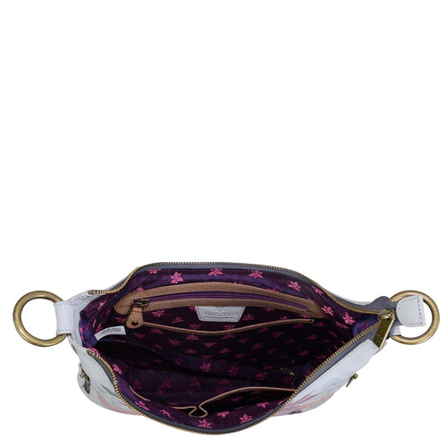 Anuschka Bel Fiori Convertible Slim Hobo
