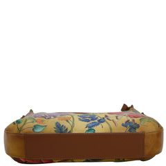 Anuschka Caribbean Garden Convertible Slim Hobo