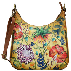 Anuschka Caribbean Garden Convertible Slim Hobo