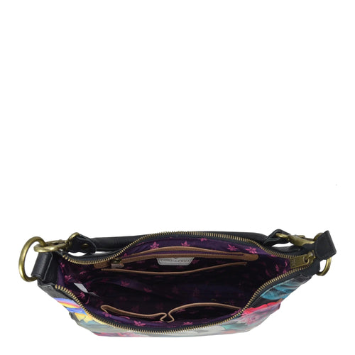 Anuschka Happy Panda Convertable Slim Hobo