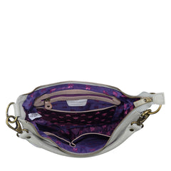 Anuschka Regal Peacock Convertible Slim Hobo